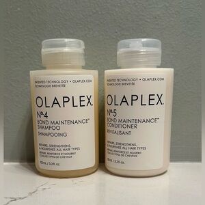 OLAPLEX No.4 and No.5 Shampoo & Conditioner 3.3oz each